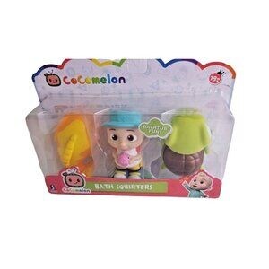 Cocomelon Bath Squirters 3 Pack JJ Fish Turtle Bath Time Jazwares 18M and Up